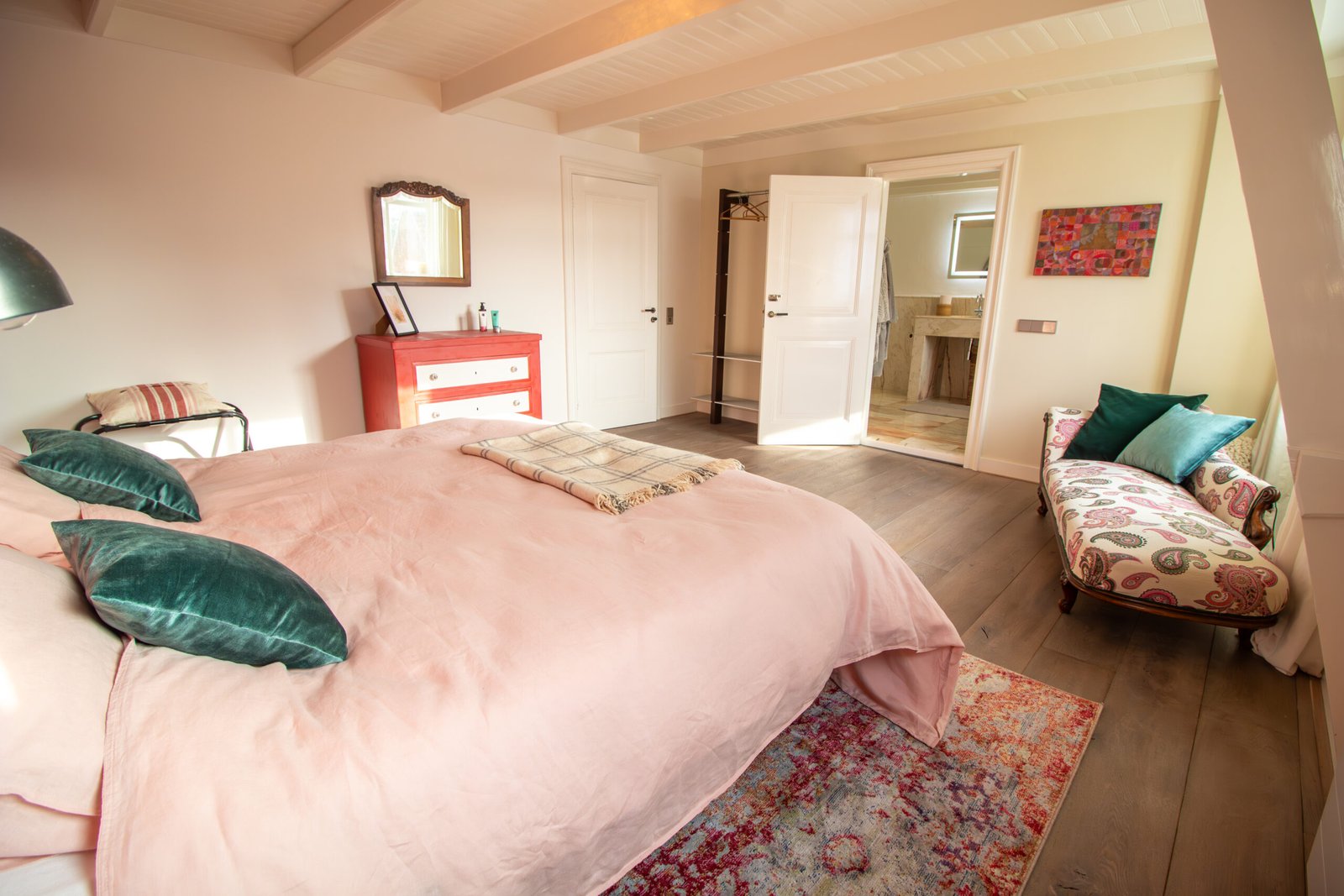 Rode Kamer - Bed & Breakfast Overzicht (De Drie Kelken) Amerongen