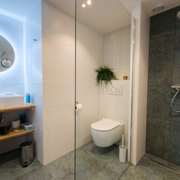 Groene Kamer - (Badkamer) Bed & Breakfast De Drie Kelken Amerongen